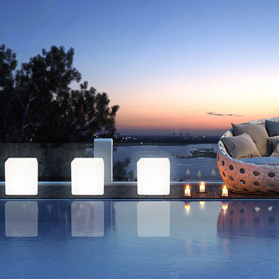 โต๊ะ LED Cube Chair ที่ส่องแสง