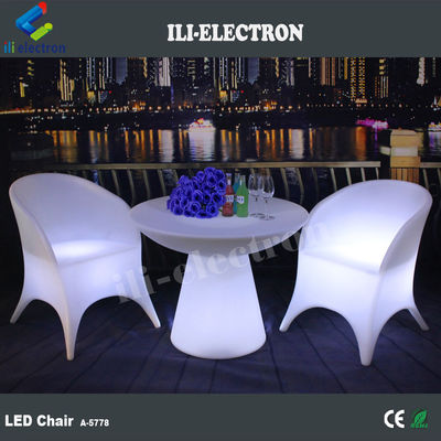 โมเดิร์น Glow LED ไฟขึ้นเก้าอี้ 16 สีเปลี่ยนสําหรับบาร์สโมสรกลางคืน