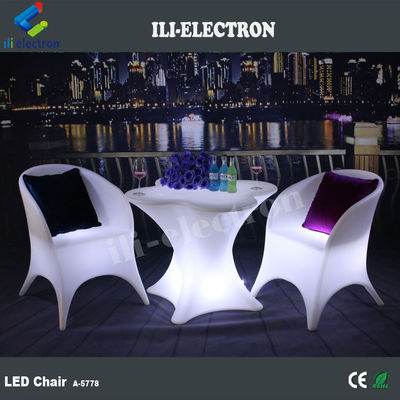 โมเดิร์น Glow LED ไฟขึ้นเก้าอี้ 16 สีเปลี่ยนสําหรับบาร์สโมสรกลางคืน
