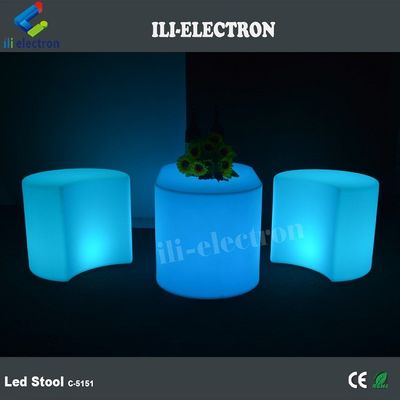 สายการค้า LED Glow เฟอร์นิเจอร์ ธาตุ PE สารพลาสติกสําหรับบาร์