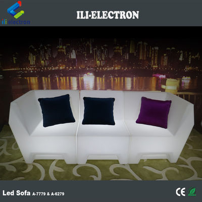 PE พลาสติก LED เฟอร์นิเจอร์โซฟาที่ทันสมัย