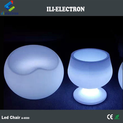 16 สีเปลี่ยนพลาสติก LED โต๊ะบาร์แอปเปิ้ล