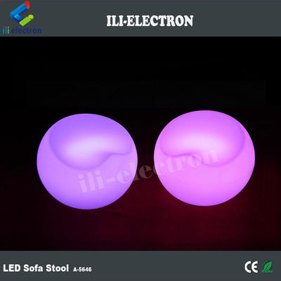16 สีเปลี่ยนพลาสติก LED โต๊ะบาร์แอปเปิ้ล