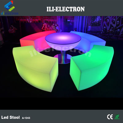 ขาย LED บาร์โค้ง เฟอร์นิเจอร์สตูลสําหรับสวนกลางแจ้ง