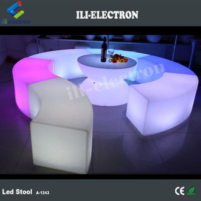 ขาย LED บาร์โค้ง เฟอร์นิเจอร์สตูลสําหรับสวนกลางแจ้ง