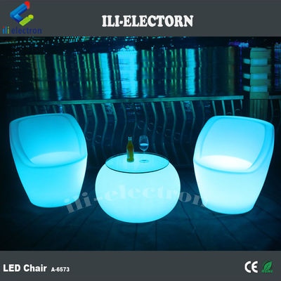 โต๊ะไฟฉายแสง LED แบร์กลม โต๊ะบาร์ LED ส่องแสง