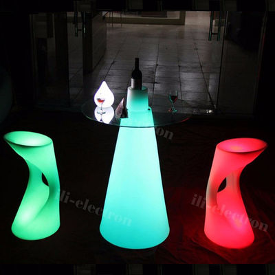 โต๊ะบาร์เรืองแสง โต๊ะค็อกเทล LED