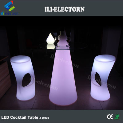 โต๊ะบาร์เรืองแสง โต๊ะค็อกเทล LED