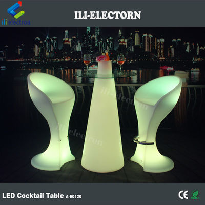 โต๊ะบาร์เรืองแสง โต๊ะค็อกเทล LED
