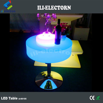 เฟอร์นิเจอร์บาร์ Led โต๊ะค็อกเทล Led สี่เหลี่ยม กันน้ํา