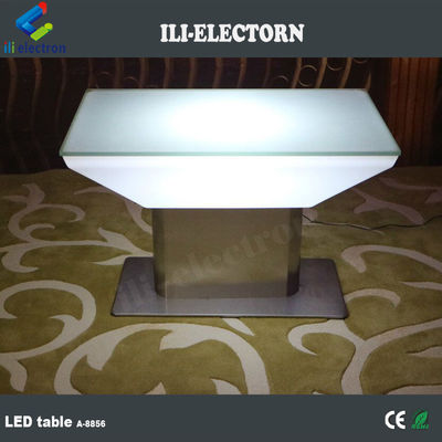 โต๊ะบาร์ LED ชั้นสูงในภายนอก