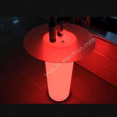 โต๊ะแก้วบน โต๊ะบาร์สว่าง โต๊ะคอกเทล LED