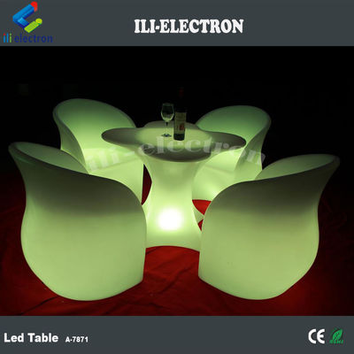 ไฟโต๊ะค็อกเทลพลาสติกพกพา LED สําหรับกิจกรรมกลางแจ้ง