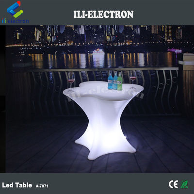 ไฟโต๊ะค็อกเทลพลาสติกพกพา LED สําหรับกิจกรรมกลางแจ้ง