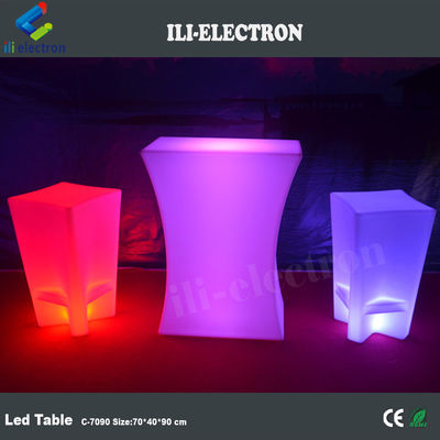 โต๊ะ LED กันน้ํา ไฟขึ้นโต๊ะ เฟอร์นิเจอร์บาร์ LED โต๊ะกาแฟ