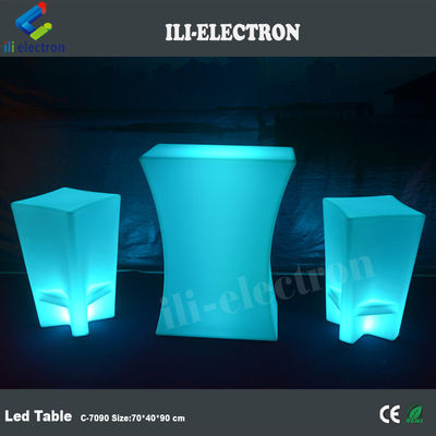 โต๊ะ LED กันน้ํา ไฟขึ้นโต๊ะ เฟอร์นิเจอร์บาร์ LED โต๊ะกาแฟ