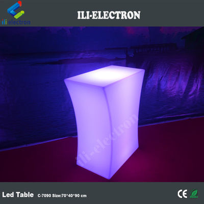 โต๊ะ LED กันน้ํา ไฟขึ้นโต๊ะ เฟอร์นิเจอร์บาร์ LED โต๊ะกาแฟ