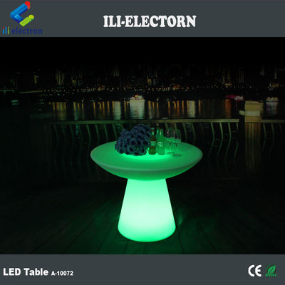 โต๊ะแสง LED พลาสติก PE ที่ใช้รีโมทควบคุมที่ทันสมัย