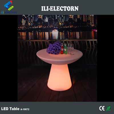 โต๊ะแสง LED พลาสติก PE ที่ใช้รีโมทควบคุมที่ทันสมัย