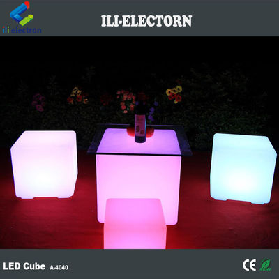 เปลี่ยนสีของพลาสติก Led เฟอร์นิเจอร์ระเบียง