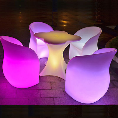 โต๊ะบาร์ไฟ LED ที่ใช้แบตเตอรี่ใหม่