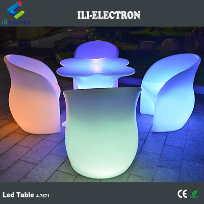 โต๊ะบาร์ไฟ LED ที่ใช้แบตเตอรี่ใหม่