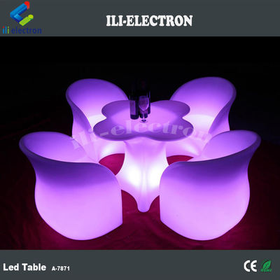 โต๊ะบาร์ไฟ LED ที่ใช้แบตเตอรี่ใหม่