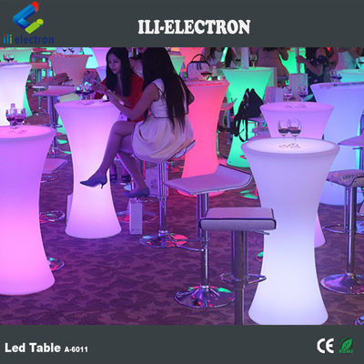 โต๊ะบาร์ Led พลาสติกที่ใช้ในธุรกิจ