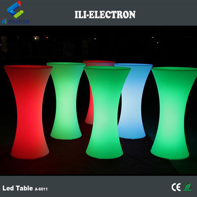 โต๊ะบาร์ Led พลาสติกที่ใช้ในธุรกิจ
