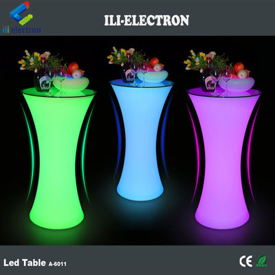 โต๊ะบาร์ Led พลาสติกที่ใช้ในธุรกิจ