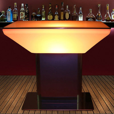 โต๊ะบาร์ Led พลาสติกแบบชาร์จใหม่