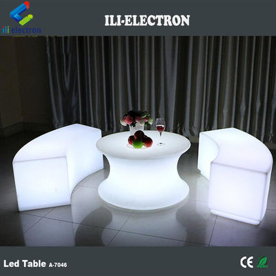 โต๊ะบาร์ LED กันน้ําแบบชาร์จใหม่ พร้อมการควบคุมด้วยการสัมผัส