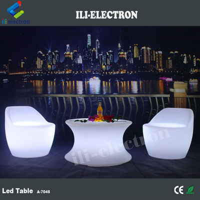โต๊ะบาร์ LED กันน้ําแบบชาร์จใหม่ พร้อมการควบคุมด้วยการสัมผัส