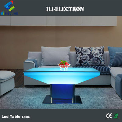 โต๊ะนั่งเล่น LED พลาสติกสําหรับอพาร์ทเมนต์