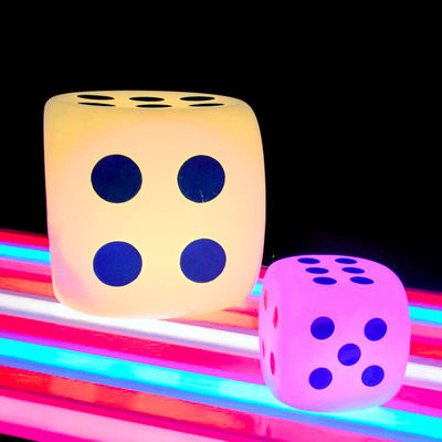 ไฟสว่างภายนอก LED Cube Light Dice Style 15cm 20cm 30cm IP65 กันน้ํา สําหรับงานกลางแจ้ง