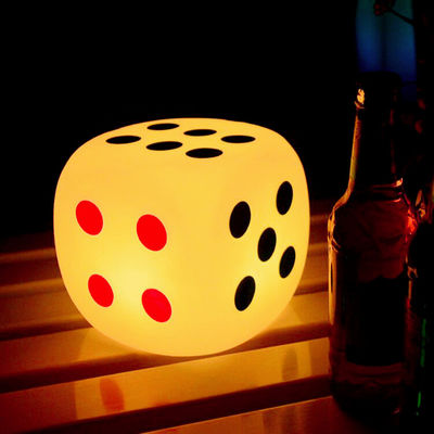 ไฟสว่างภายนอก LED Cube Light Dice Style 15cm 20cm 30cm IP65 กันน้ํา สําหรับงานกลางแจ้ง