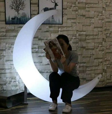 เก้าอี้จันทร์ LED ที่มีแบตเตอรี่ลิตยู