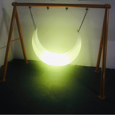 เก้าอี้จันทร์ LED ที่มีแบตเตอรี่ลิตยู