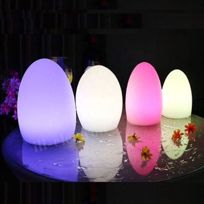 IP65 แสง LED แบบไข่กันน้ํา สามารถชาร์จใหม่ได้ สําหรับตกแต่งคริสต์มาส