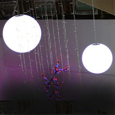 การควบคุมทางไกล LED แสงสว่างลูกบอลแสง Pendant สีสองสําหรับวันหยุด