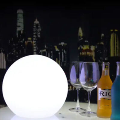 PE พลาสติก พลอยสระว่ายน้ํา ลูกแสง, ระยะไกลควบคุม LED ลูกแสงสําหรับการตกแต่ง