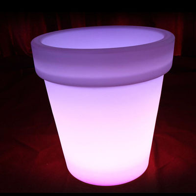 เครื่องปลูกแสง LED ที่ใช้ชาร์จใหม่ เครื่องปลูกแสงกลางแจ้งกลมเปลี่ยนสี