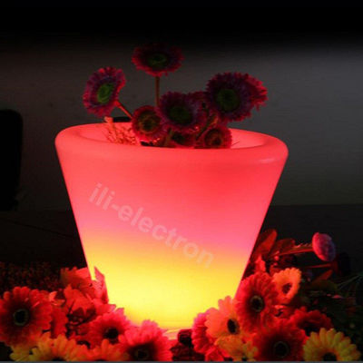เครื่องควบคุมไร้สาย LED กระปุกน้ําแข็ง พกพาเปลี่ยนสี