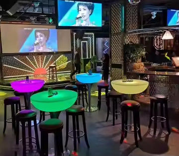 ไฟโต๊ะค็อกเทล Led ไฟโต๊ะค็อกเทล Led Lighted