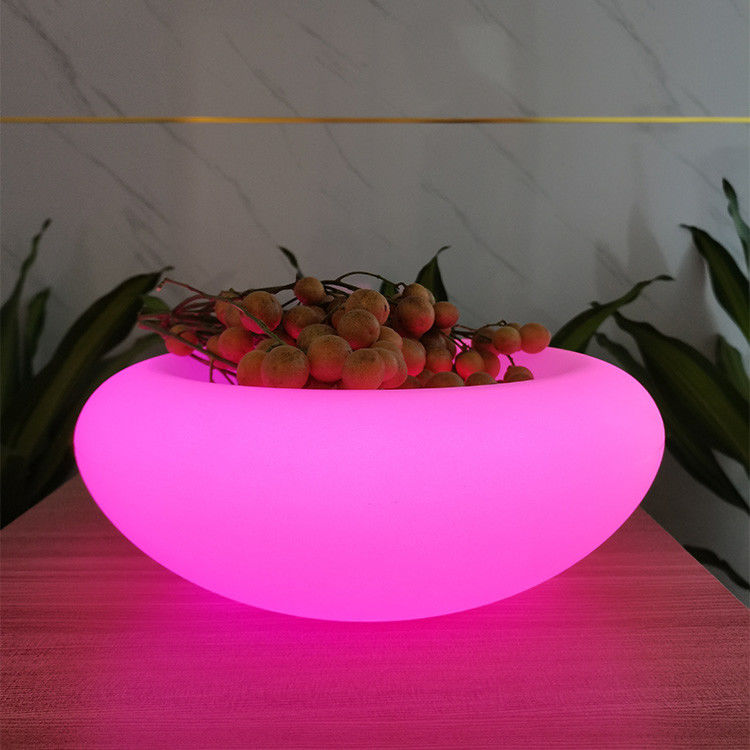 SMD 5050 LED กล่องผลไม้ สามารถชาร์จได้ 16 สีสําหรับงานเลี้ยง