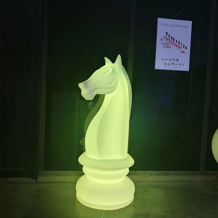แสงสวนสีเปลี่ยนรูปร่าง แสง Led พลาสติกที่สามารถชาร์จได้