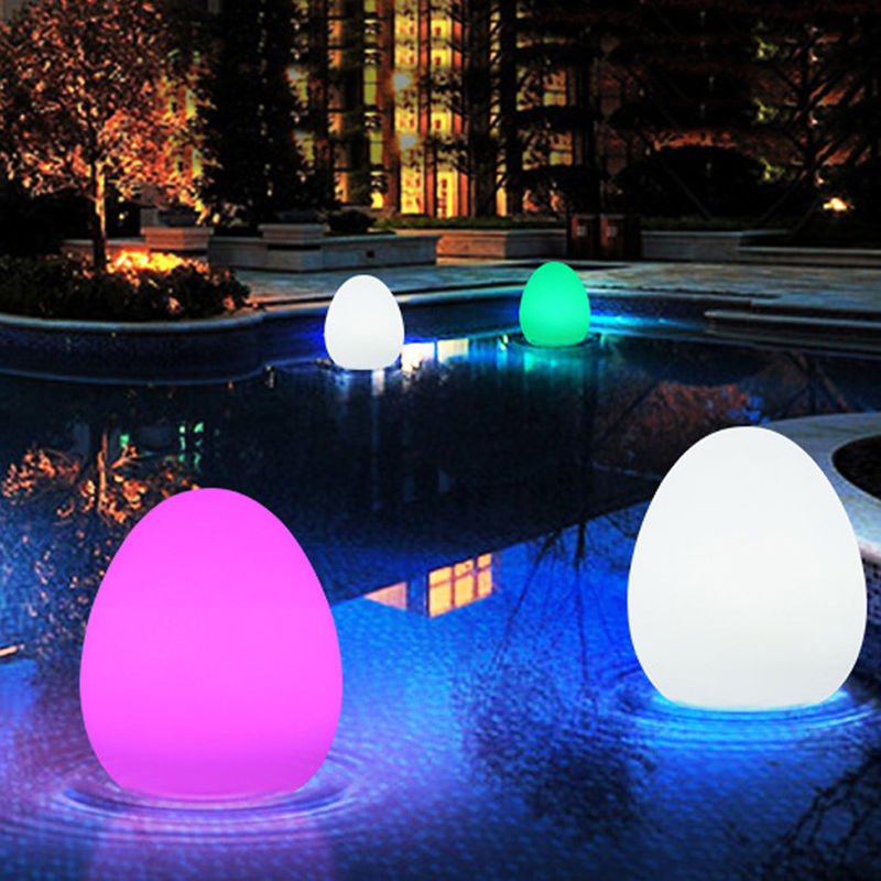 IP65 แสง LED แบบไข่กันน้ํา สามารถชาร์จใหม่ได้ สําหรับตกแต่งคริสต์มาส