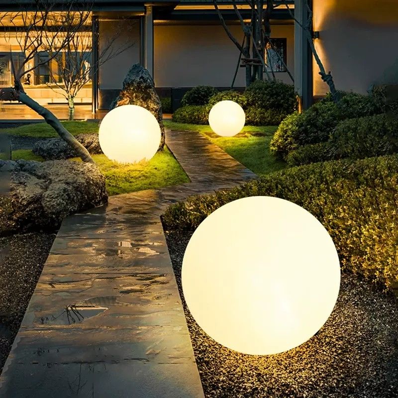 แบตเตอรี่พลังแสงอาทิตย์ 1000 mAh 1.2 w Pin Solar Power Sphere สําหรับสวน