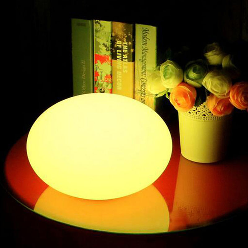 PE พลาสติก LED หิน แสง กันน้ํา เปลี่ยนสีได้ใหม่ สําหรับตกแต่งบ้าน