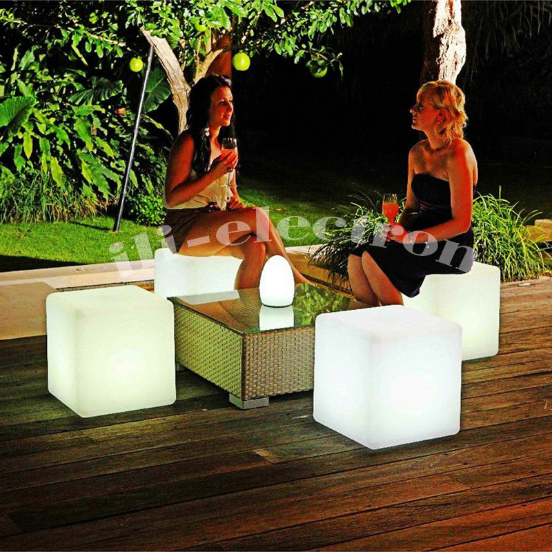 ไฟ LED นอก ผืนลูกบาศก์ สีสัน กันน้ํา สําหรับห้องโถงและตกแต่งระเบียง